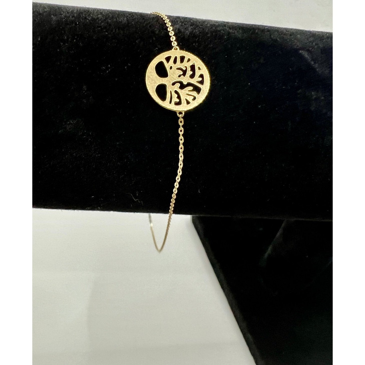 9ct Gold Tree Of Life Friendship Bracelet - BARRETT JEWELLERY