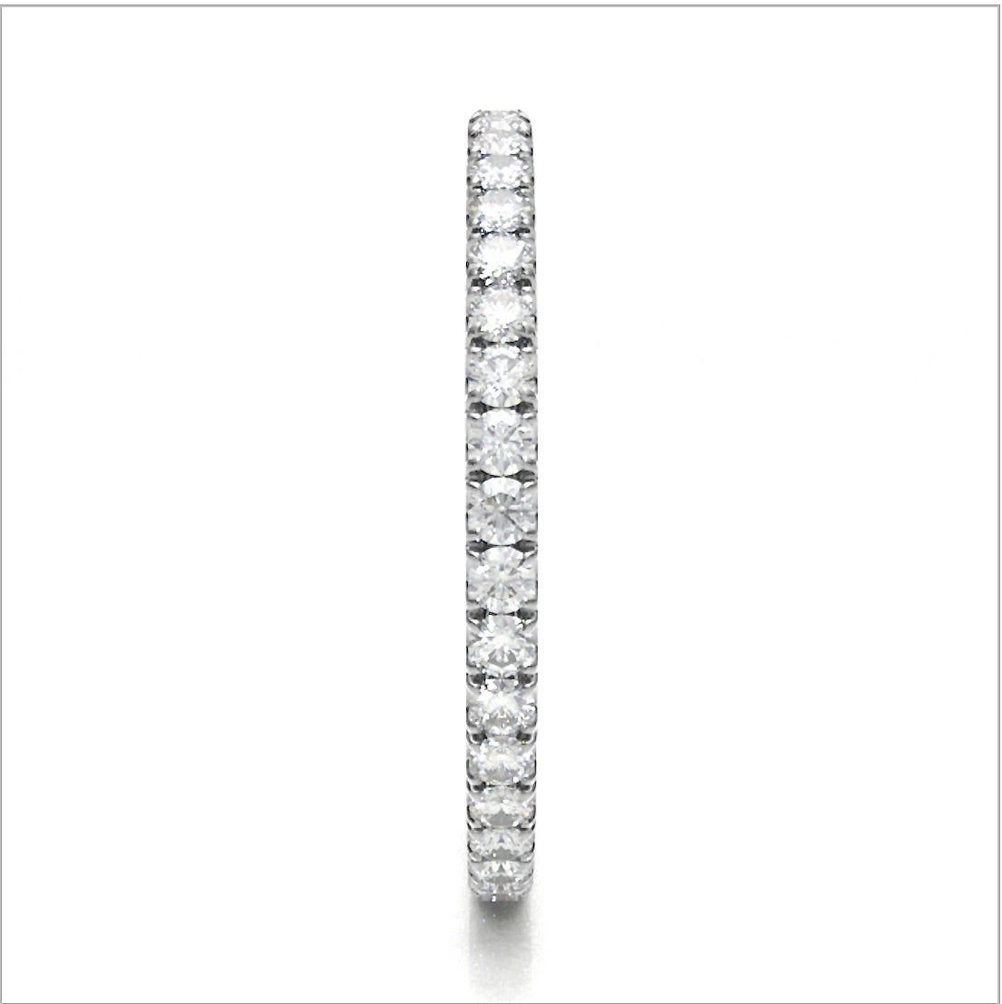 Platinum 950 Full Eternity Diamond & Platinum Ring 0.30ct- BARRETT JEWELLERY