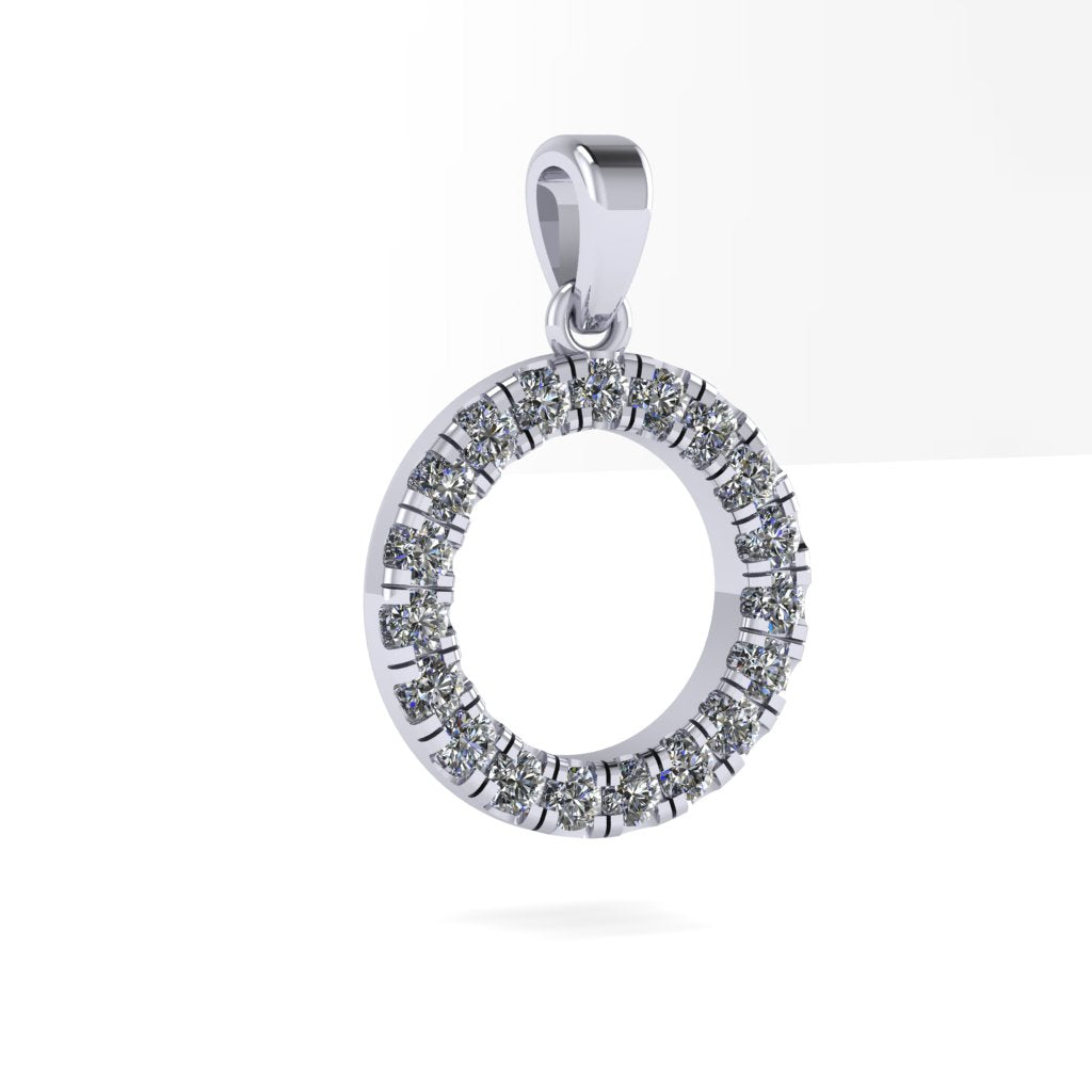 Platinum 950 Halo Brilliant Cut Diamond Pendant & Platinum Chain 2.00ct-BARRETT JEWELLERY