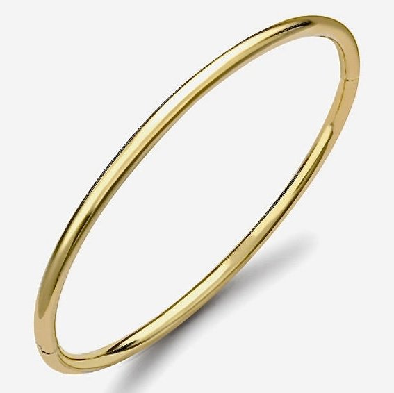 9ct Solid Gold Bangle - BARRETT JEWELLERY